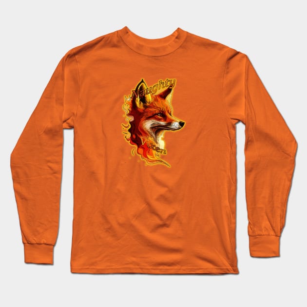 Naughty Vixen Long Sleeve T-Shirt by Vixen Games